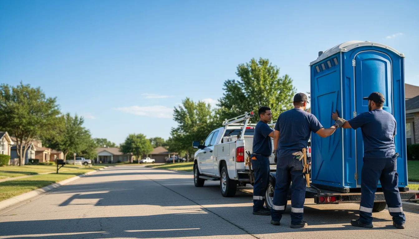 Portable Toilet Rental in Comstock, NE near me
